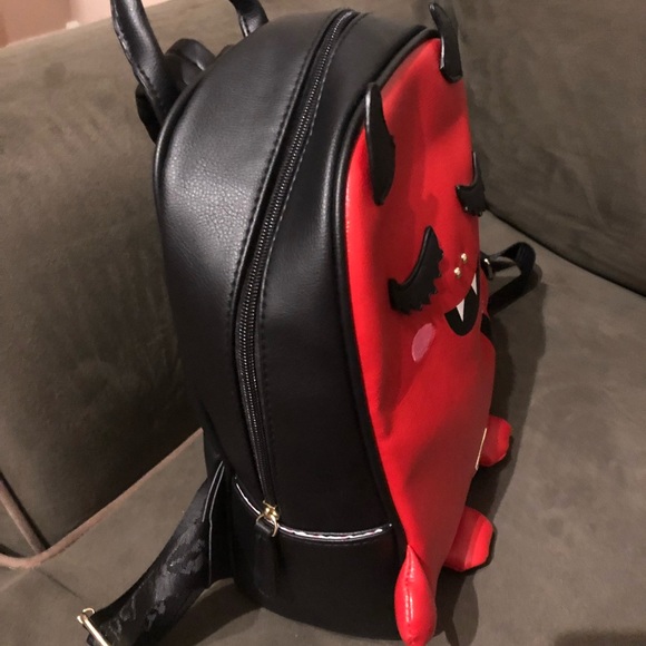 betsey johnson devil backpack